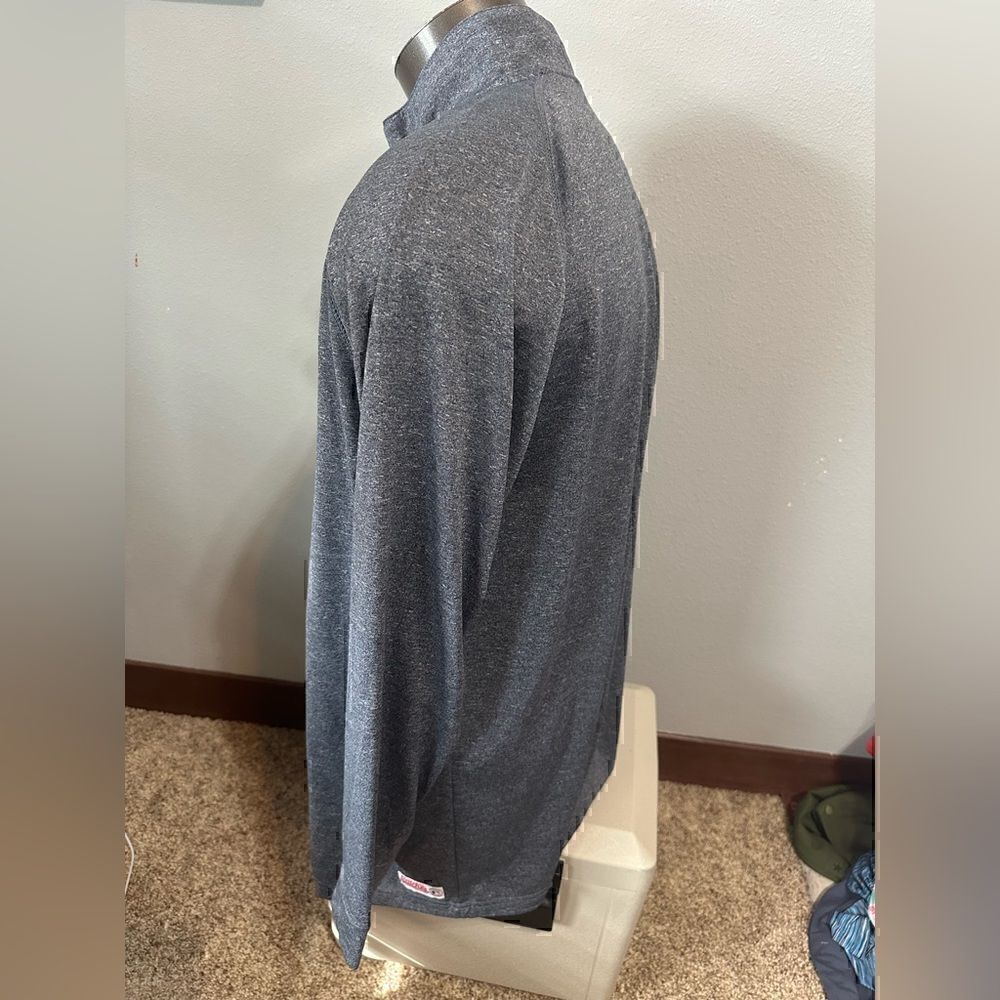 Stitches Houston Astros Men’s XL Gray Half ZIP Pullover - Picture 2 of 7